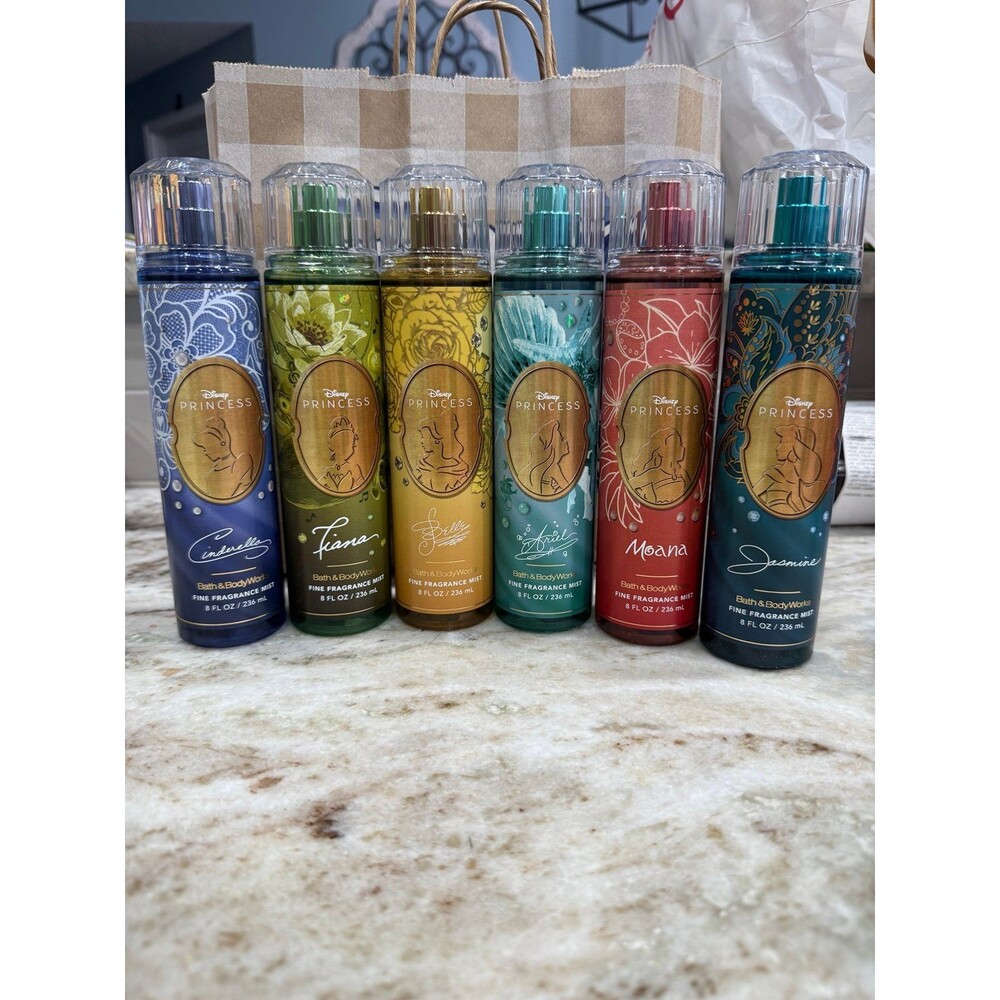 Bath Body Works Full Size All 6 Princess Body Spray